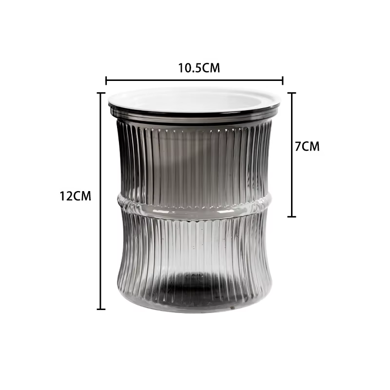 Jardinière hydroponique – Pot de fleur en plastique Transparent Double couche avec système d'arrosag