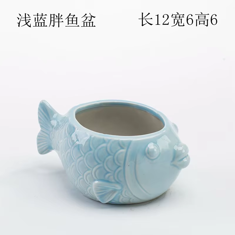 Pot de fleurs miniature en forme de baleine et de coquillage, thème océan, pour plantes succulentes,