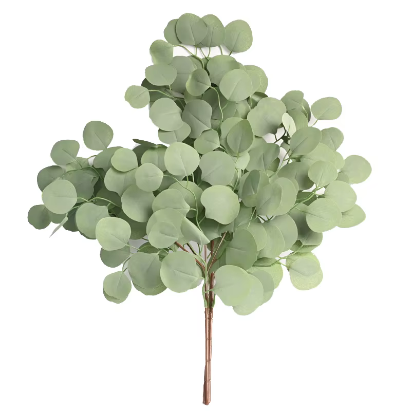 Nouvelle Guirlande de Feuilles d'Eucalyptus de 65 cm pour Décoration, Bouquet de Mariage, Plantes Ar