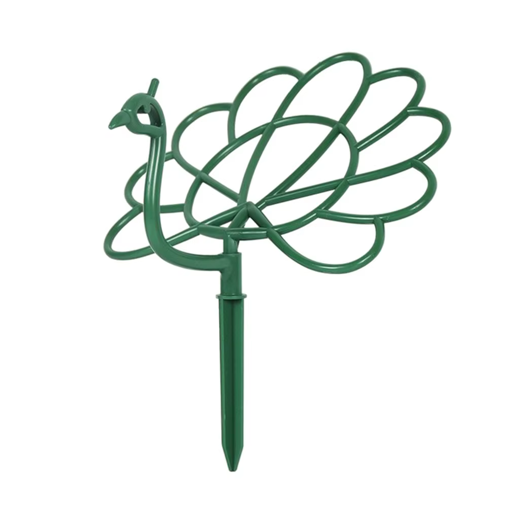 Nouveau support de plante en forme de paon pour extérieur, treillis, cadre de support pour plantes g