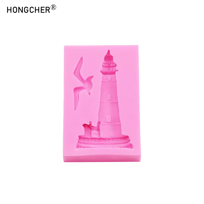 Cabane phare créatif Micro paysage résine accessoire décoration goutte à goutte moule bricolage choc