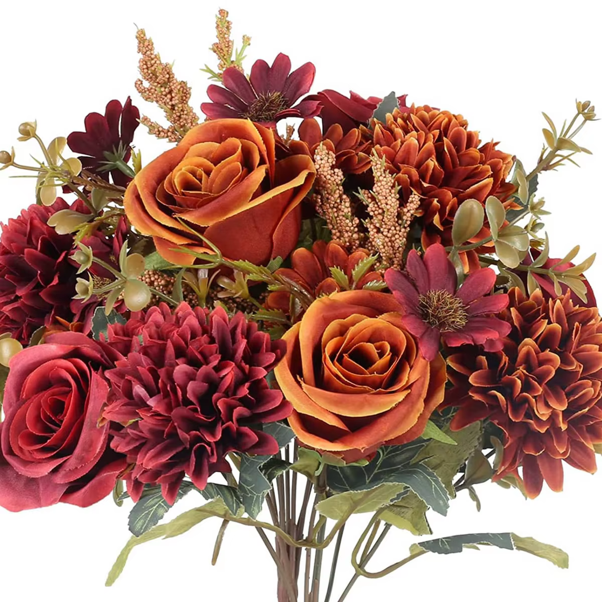 1PC fleurs artificielles pas cher nouvel an décoration mariage jardin pivoine arc noël maison fausse