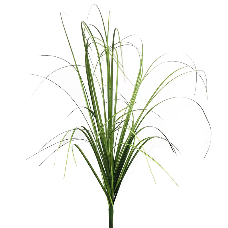 Herbe d'oignon artificielle, décoration de lieu de mariage, décoration de maison, fausse plante en p