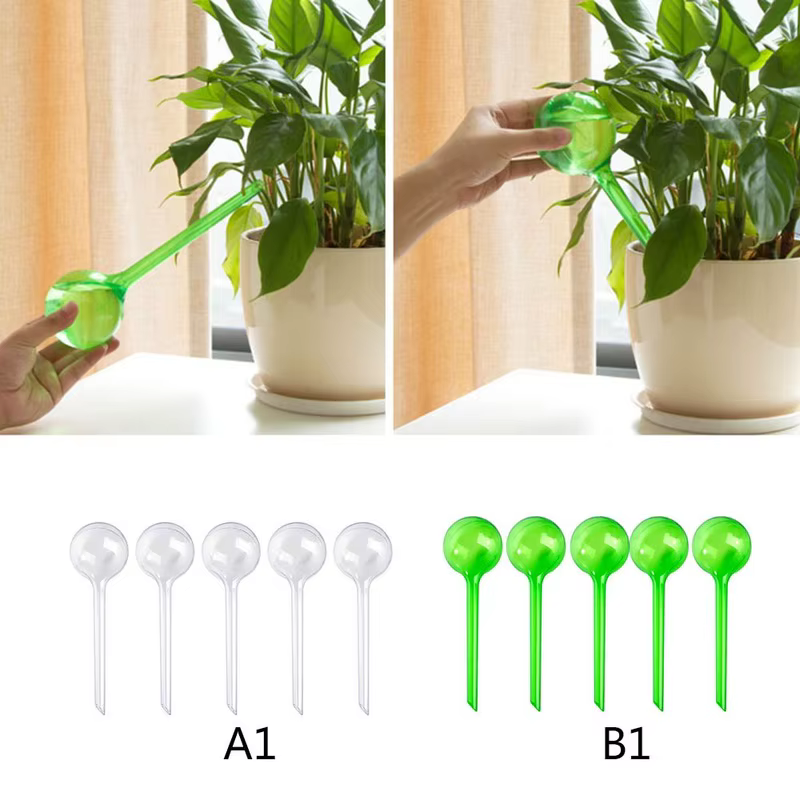 Ampoules d'arrosage automatique pour plantes, 5/12 pièces, Globes d'arrosage automatique, boules en 