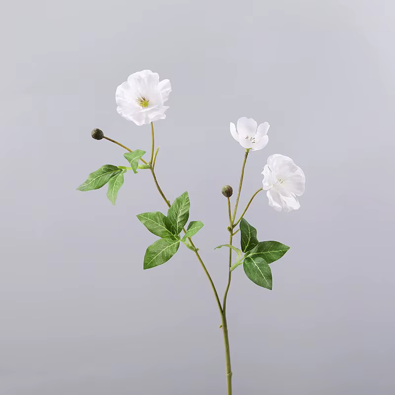 Petites Fleurs Artificielles de Phalaenopsis Réalistes, Annie de Rosée Européenne, Fausses Fleurs, S