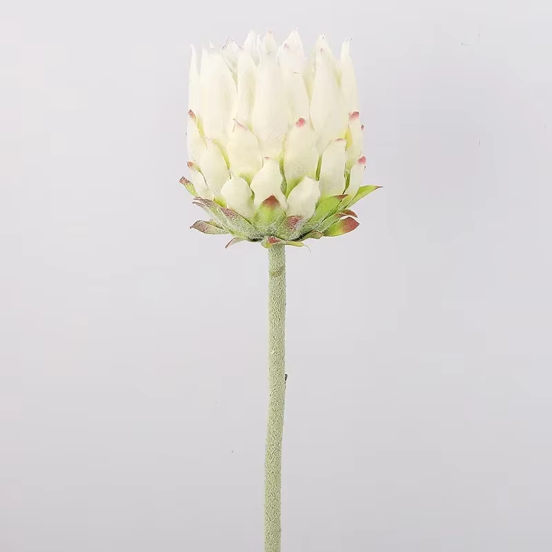 Artificielle haut de gamme unique nordique flocage artichaut fleur décoration de la maison accessoir