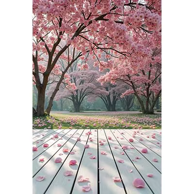 MOON.QG – toile de fond avec fleurs de printemps, herbe de jardin, pour enfants, filles, bébés, stud
