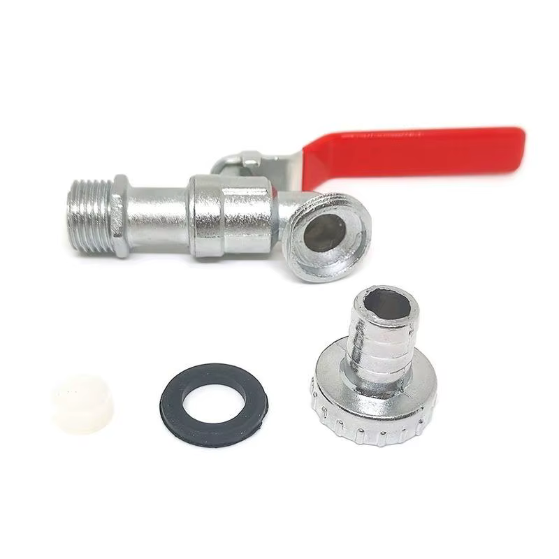Robinet de jardin en laiton de 1/2 pouces pour réservoirs IBC – Valve de robinet d'eau à sortie uniq