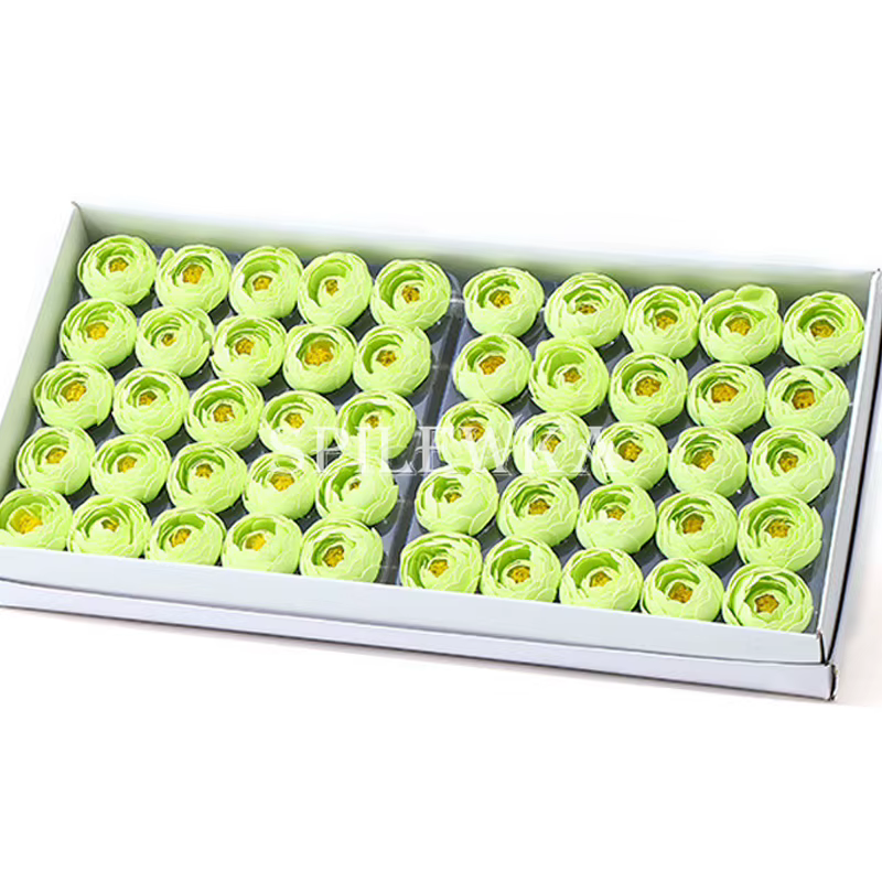 Spilewka 50 pièces/lot Têtes de roses thé 4x5cm DIY pour bouquet de mariage romantique, fleur éterne
