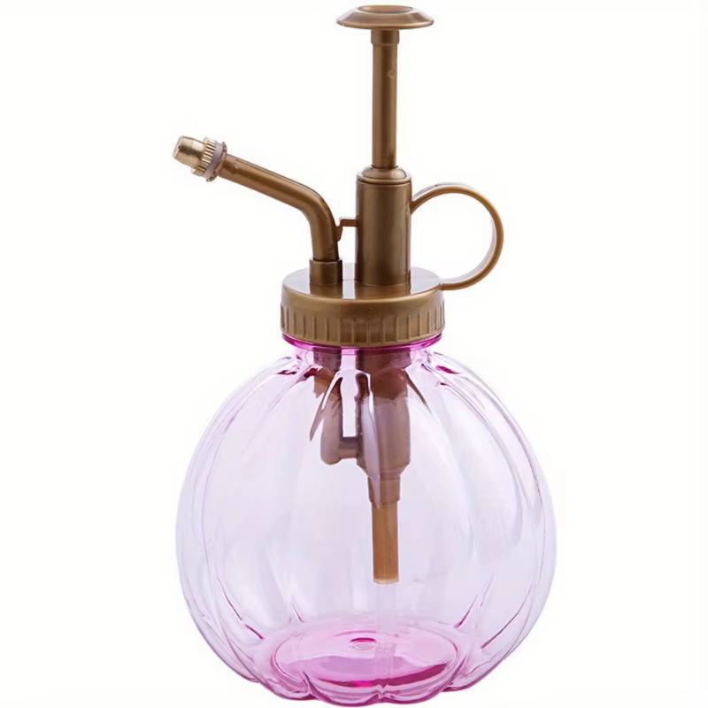 Pot d'arrosage créatif en plastique en forme de citrouille, 1 pièce, fleur succulente, Vintage, colo