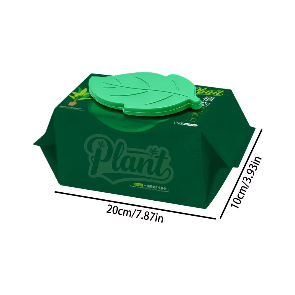 Lingettes nettoyantes pour feuilles de plantes, 50 pièces, dépoussiérage et brillance instantanées p