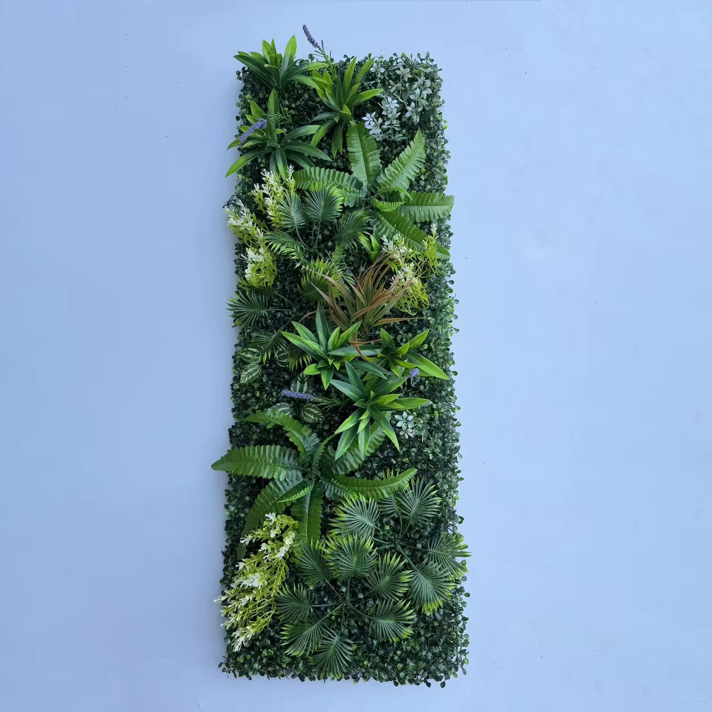 Mur végétal artificiel 40x120cm, mur de plantes vertes pour la décoration murale de la maison, décor