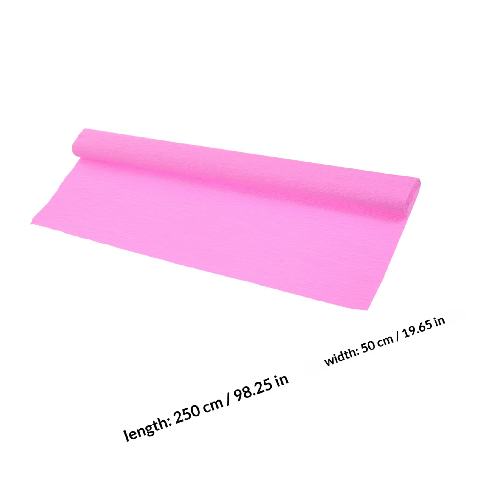 Rouleaux de papier crépon froissé coloré fait main 180g – Matériaux DIY pour fleurs, papier extensib