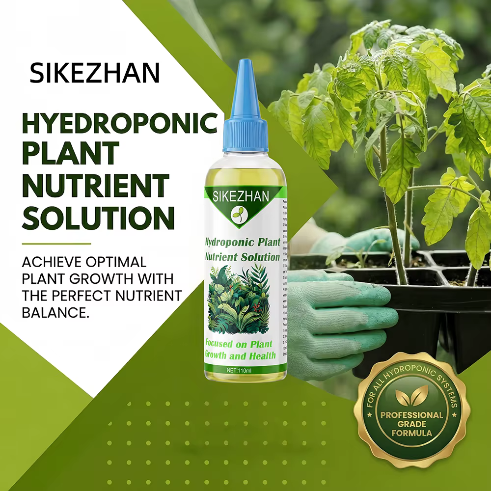 SIKEZHAN 110ml Aliment liquide pour plantes, solution nutritive hydroponique de qualité supérieure p