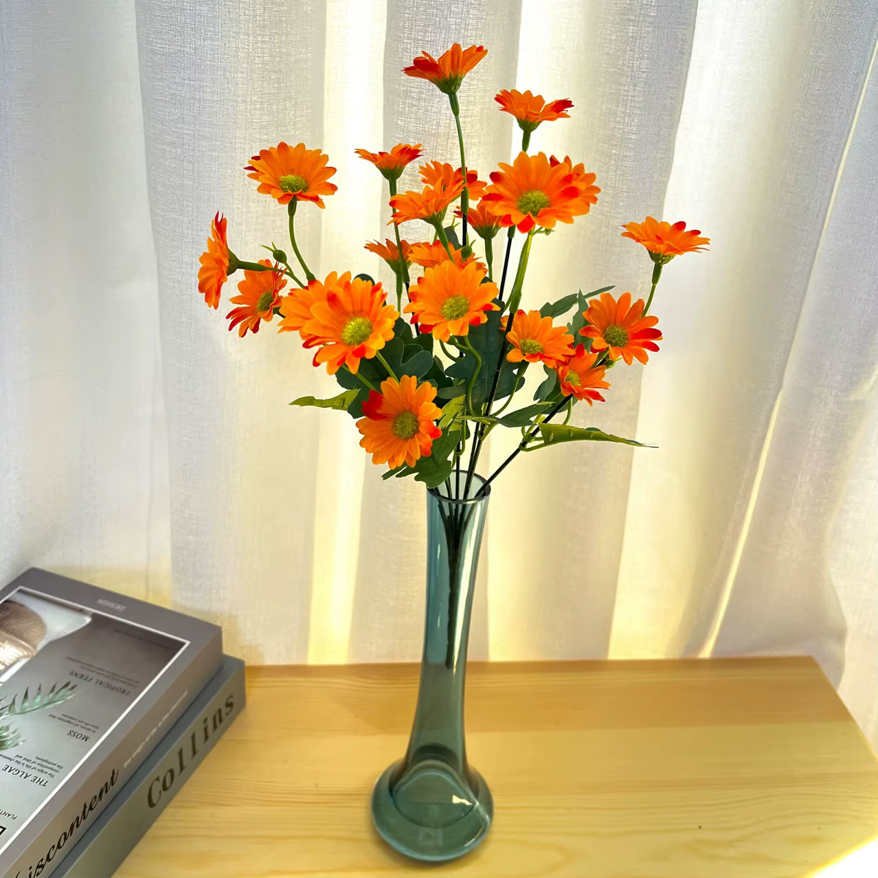 21 têtes de tournesols petites pâquerettes Bouquets de camomille matériaux de décoration de mariage 
