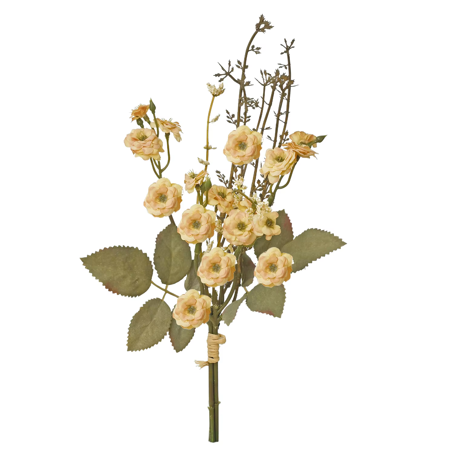 Bouquet de mariage en bambou de haute qualité, combinaison de fleurs artificielles, décoration, Sain