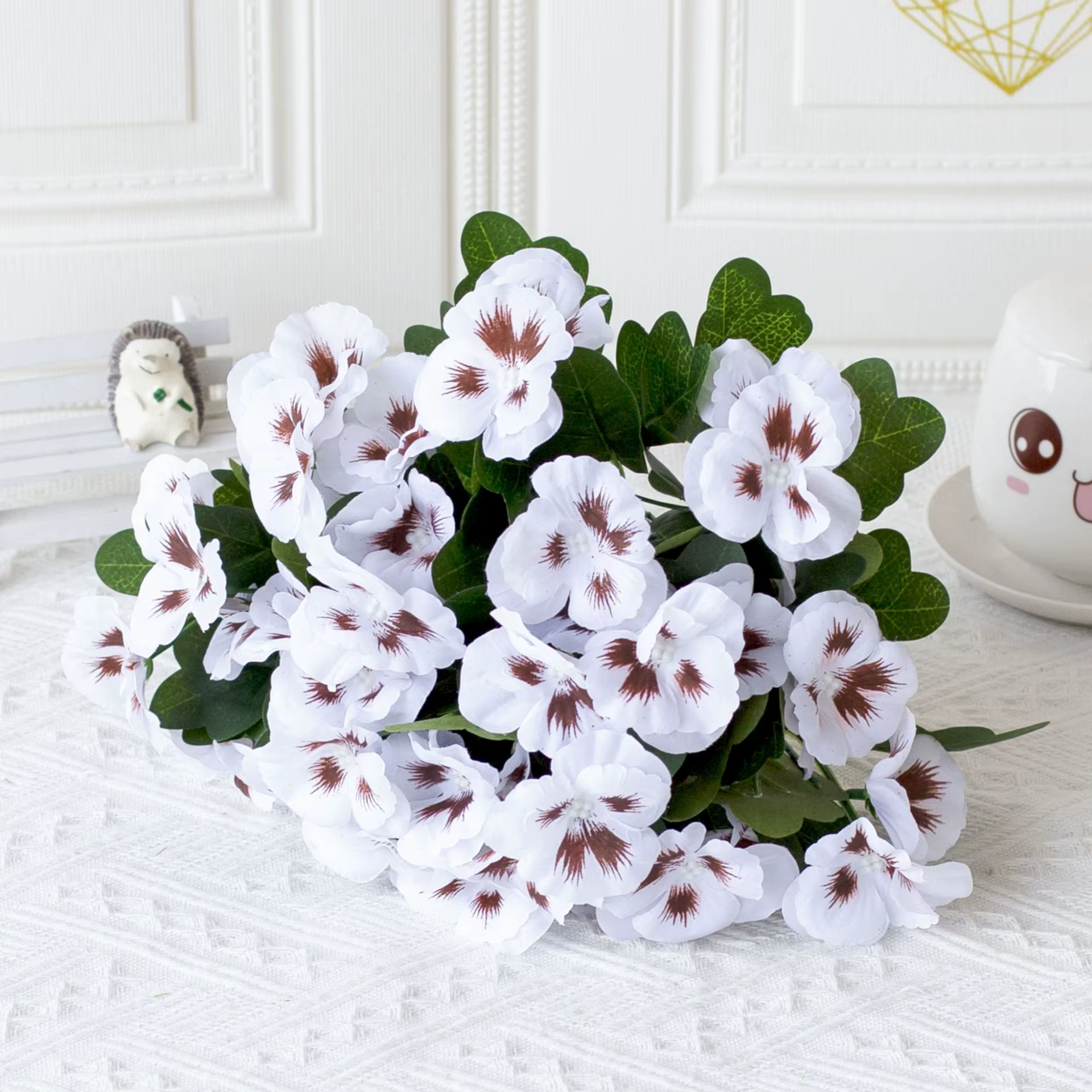 Fleur artificielle de printemps Phalaenopsis, décoration créative pour maison, hôtel, centre commerc
