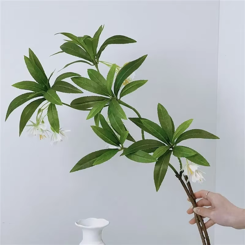 Plantes Vertes Artificielles Inspirées du Vermont, Plantes en Pot, Bonsaï, Salon, Entrée, Bureau, Dé