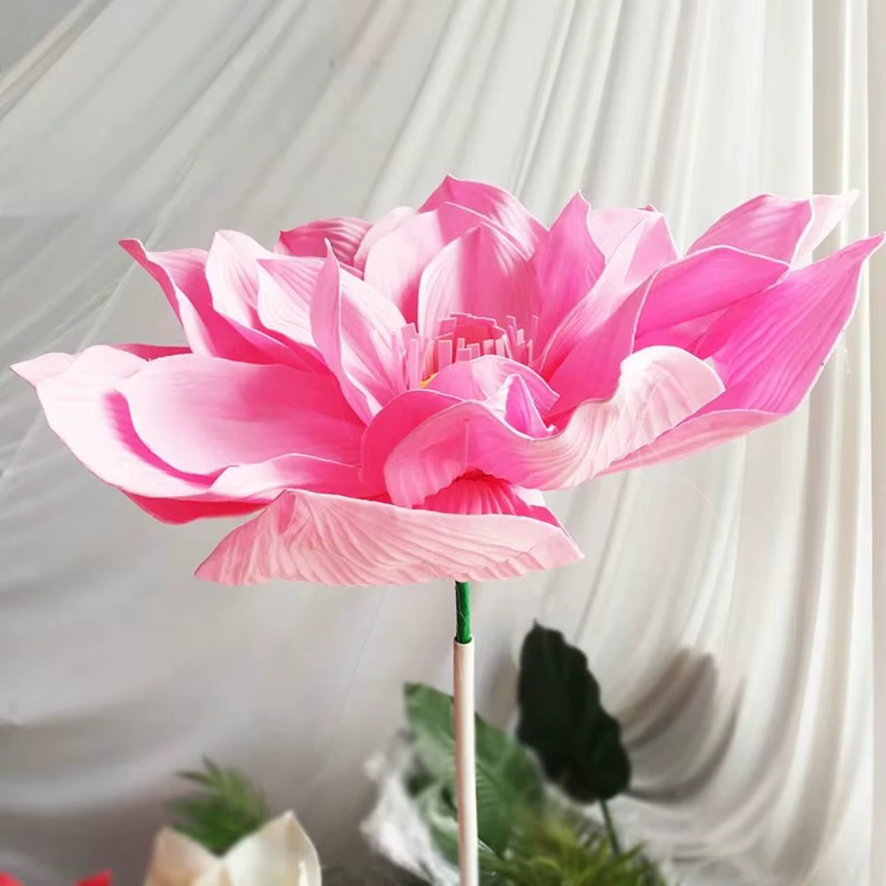 Simulation de fleurs artificielles PE Angianni, affichage de la décoration de la maison, décoration