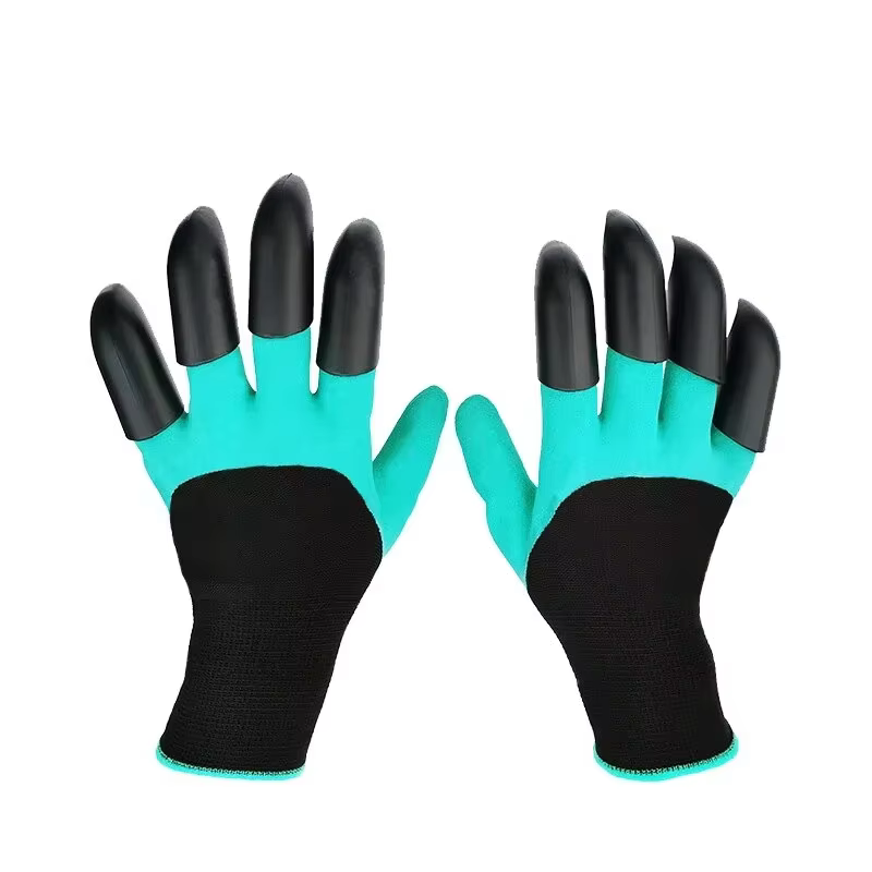 Gants de jardin avec griffes - Excavez, plantez, désherbez et semez sans effort - Protégez vos doigt