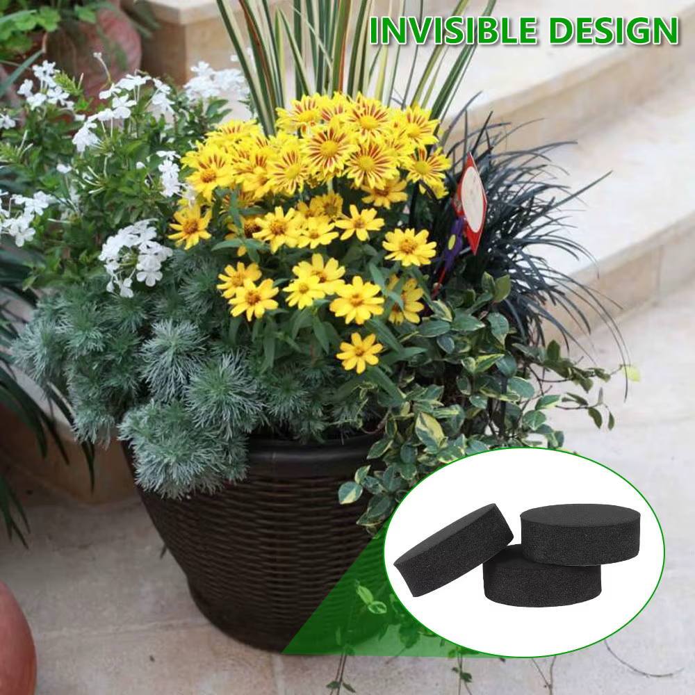 40/160 pièces Pot de fleur pieds ronds EVA Invisible Pot de fleur Risers Kit auto-adhésif antidérapa