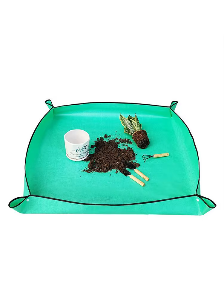 Tapis de Pot de plantes imperméable, tapis de jardin d'intérieur avec gants de travail, tapis de Pot