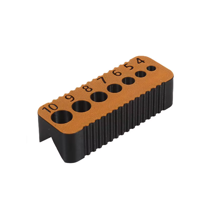 Guide de perçage pour trous de 4/5/6/7/8/9/10mm, foret, bricolage, bloc de gabarit, outil de Joints,