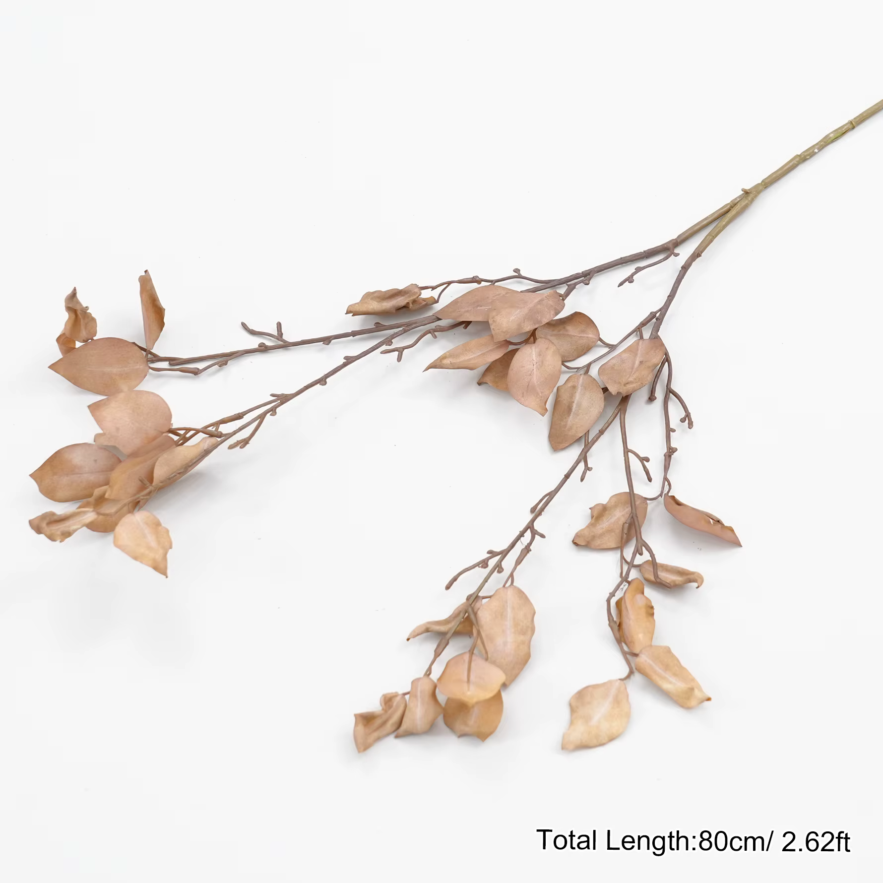 Plante Artificielle C2024, Branche de Feuille Jaune Gingembre, Décoration de Table pour la Maison, M