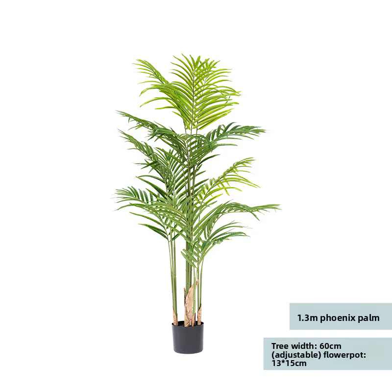 Palmier Areca artificiel / Palmier Phénix, plante artificielle en pot pour la décoration intérieure