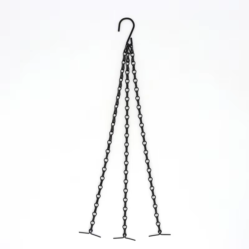 Chaîne suspendue pour Pot de fleur de 40cm, avec 3 crochets, Pot de plantation de plantes hydroponiq