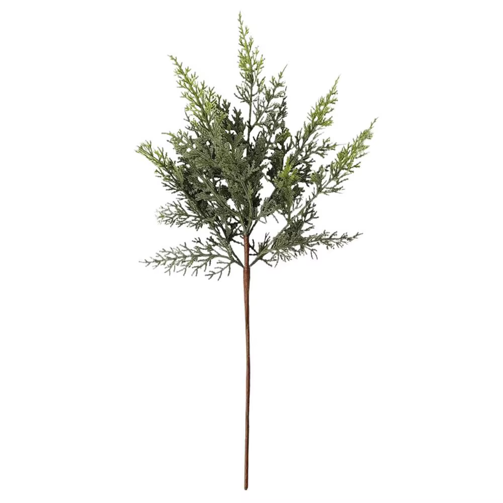 Branches de cèdre de noël, verdure de noël, pin artificiel, plante verte réaliste, décorations pour 