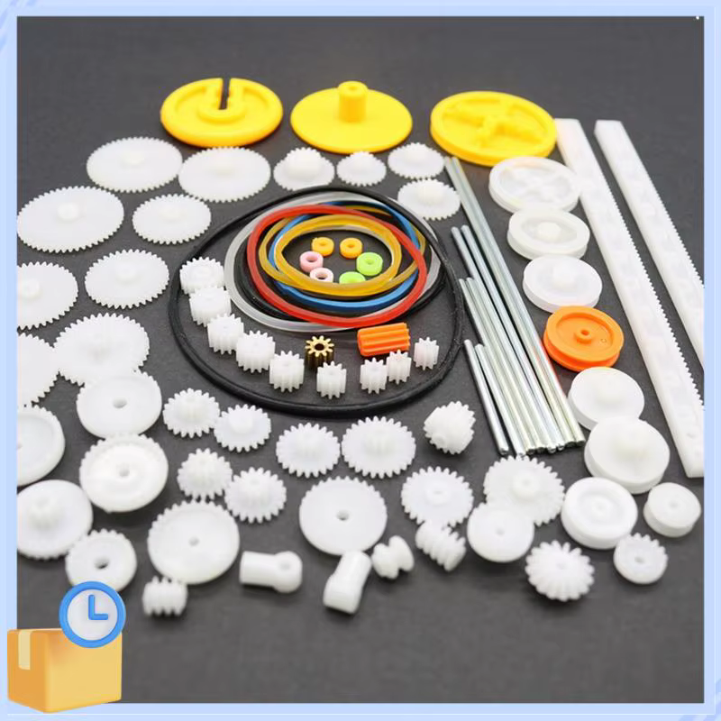 ABTK-DIY assortiment d'engrenages ensemble d'accessoires pour moteur voiture Robot divers douilles d