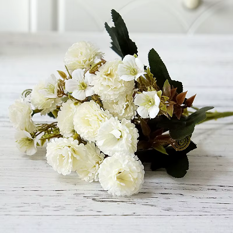 Fleurs artificielles 1 faisceau européen petit clou de girofle oeillets en gros mariage maison chamb