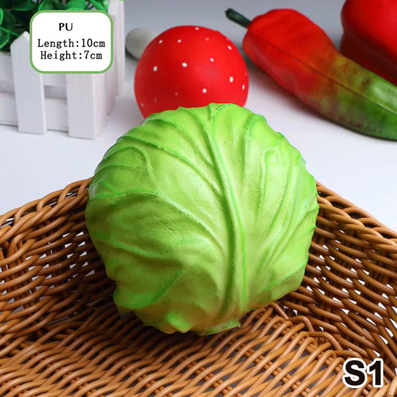 Chou artificiel, modèle de chou simulé vert/violet, décoration pour armoires de cuisine, accessoires