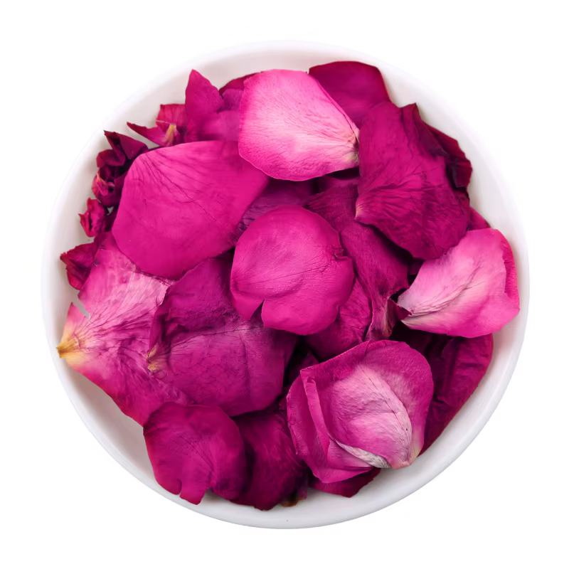 Décoration de mariage haut de gamme en pétales de rose naturels, fleurs séchées de pivoine, pour la