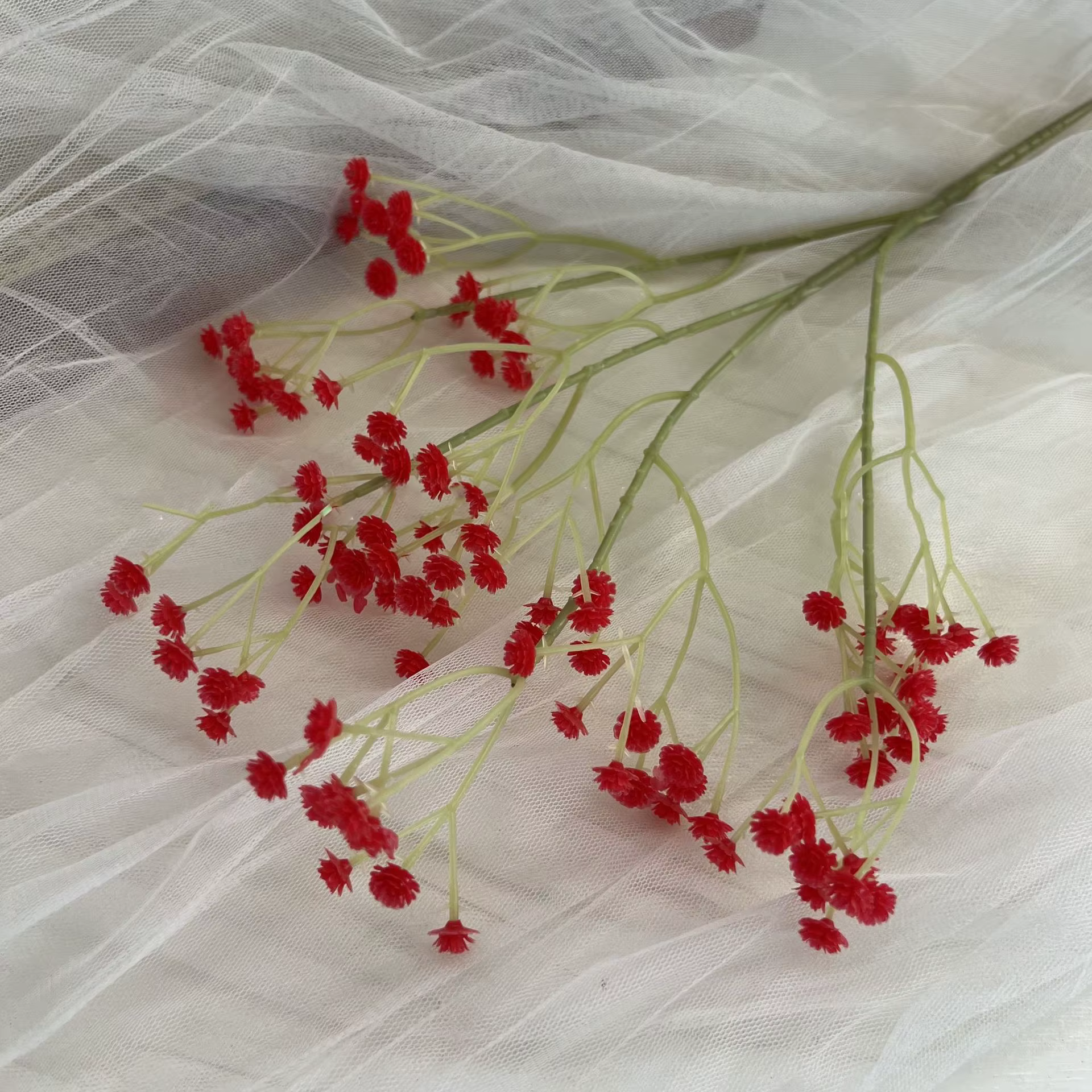 Bouquets de Fleurs Artificielles pouvez-vous psophila en Plastique, Accessoires de Bricolage, Décora