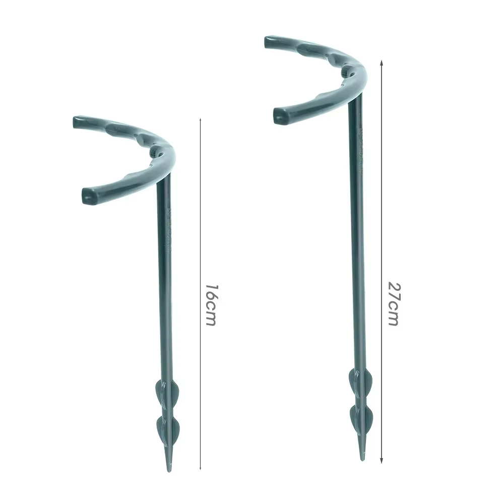 Support de Pile pour plantes, cadre demi-cercle, Support de tige fixe, Arrangement de jardinage, Sup