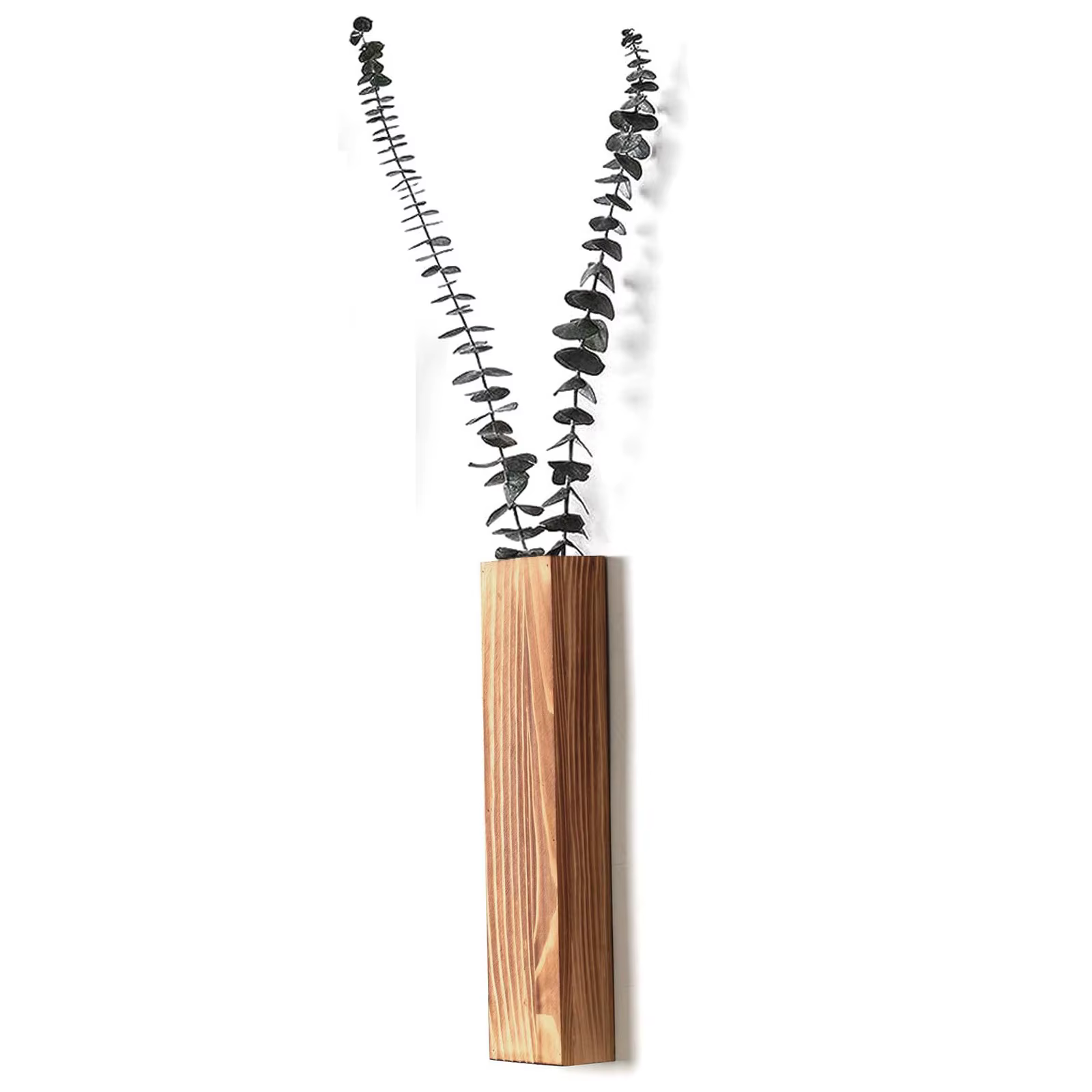 User inière Murale en Bois, Décoration Murale pour Plantes à Fleurs Artificielles, Porte-Plantes en 