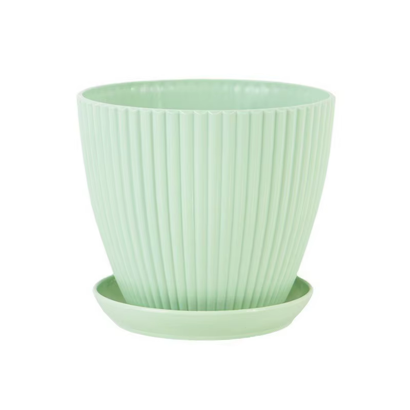 Pots de fleurs en plastique pour la plantation de balcons, pots de plantes succulentes, décor de bur