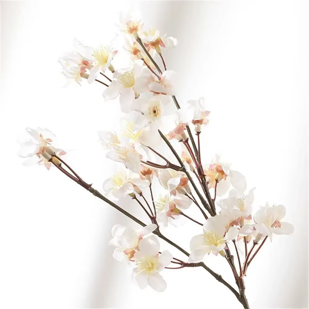 InjSakura-Fleur artificielle sans branche, fausse fleur, accessoire de bricolage pour mariage, festi