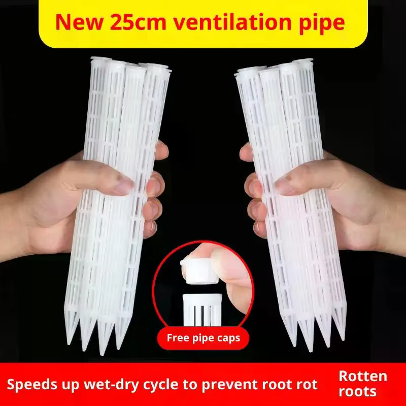 Tuyau de Ventilation pour Pot de fleur, Anti-âge, contrôle des racines, Anti-étouffement, pourriture