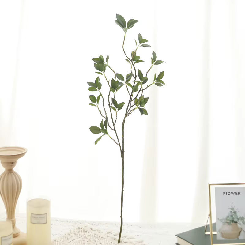 Plantes vertes artificielles Ficus, 67/108CM, longues Branches d'arbre, réglage de scène Photo, faux