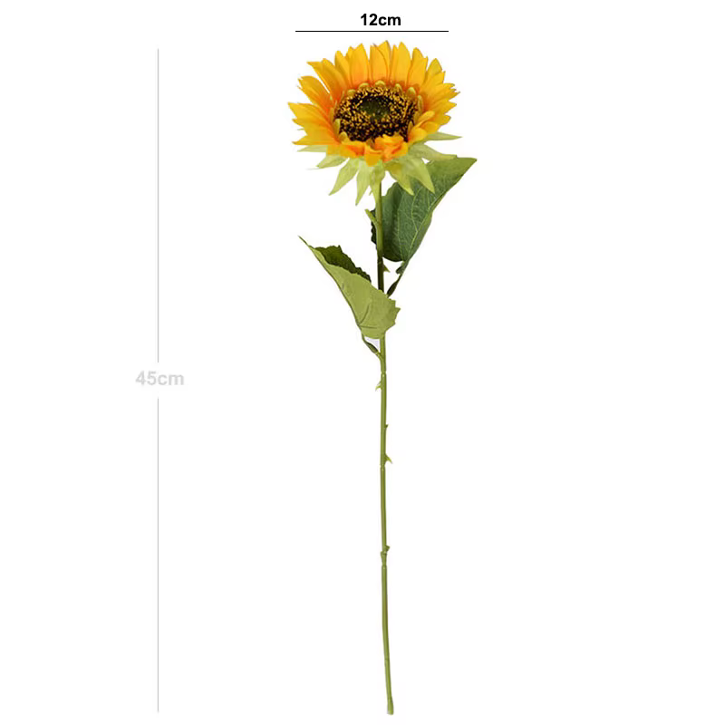 Bouquet de Fleurs de Tournesol Artificielles, Fleurs de Détruire, Plante de Mariage, Accessoires de 