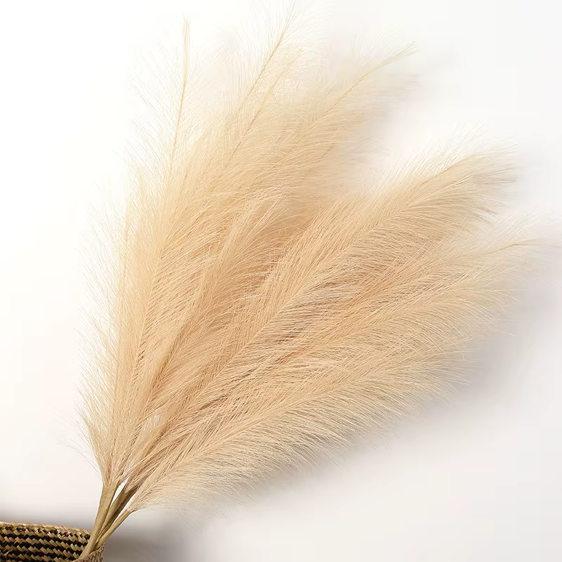 Bouquet d'herbe de Pampa artificielle 90/120cm, fausse fleur pour décoration de maison, de jardin, d