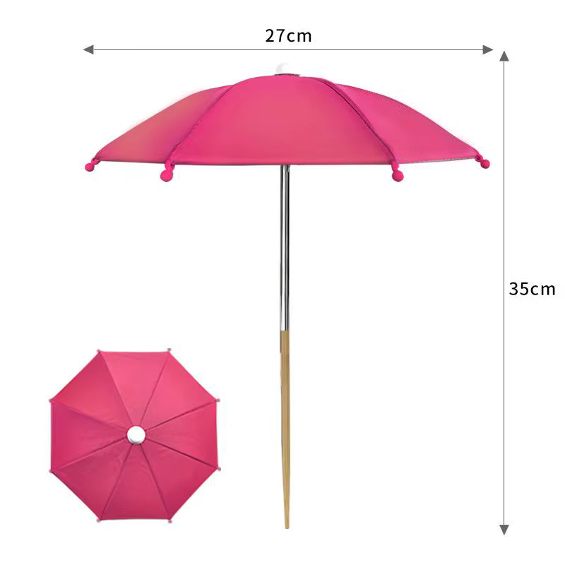 Nouveaux Parasols de Jardin Ronds pour Plantes, Hauteur Réglable, Imperméables, pour Cours Extérieur