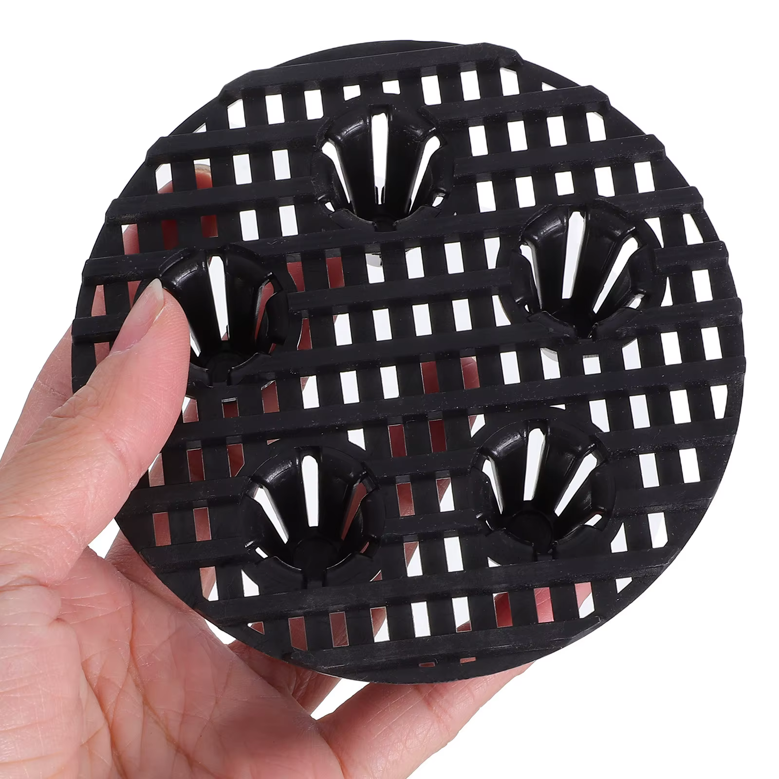 12 supports de pot de fleurs en plastique pour l'extérieur, inserts de drainage pour jardinières, po