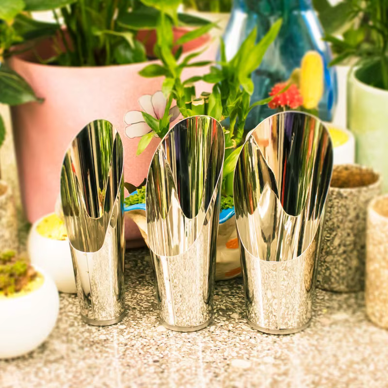 Pelle de culture en acier inoxydable pour bonsaï en pot, outils de jardin domestique, aide à vecle s
