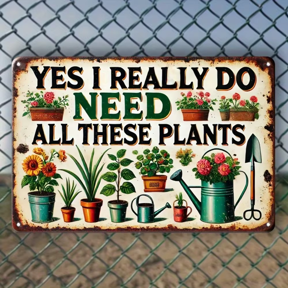 2026 HomePlantProDecor Plaque rustique « Oui, je fais vraiment ça » | Panneau de fibres de bois av
