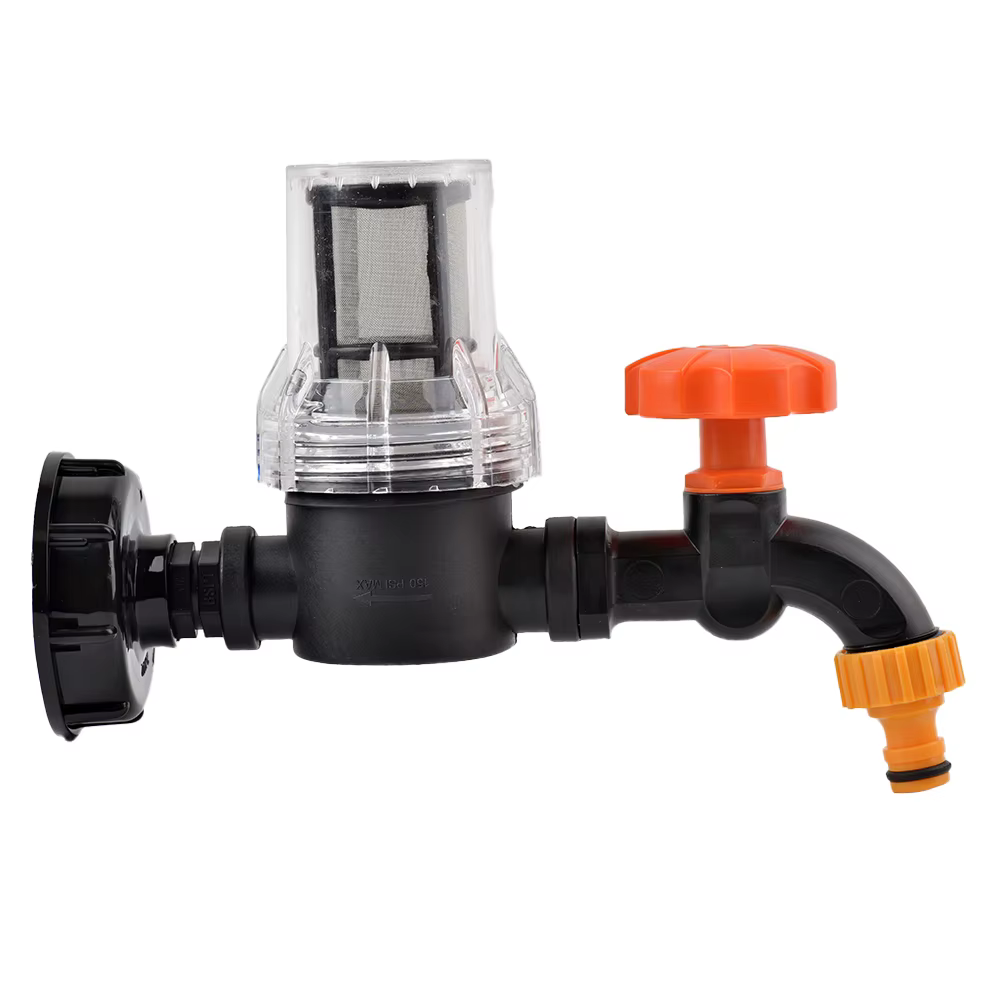 Filtre d'arrosage 1/2 3/4 1 pouce pour adaptateur de robinet de réservoir IBC S60 tonnes Joint de ba