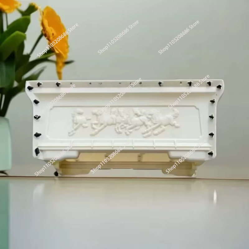 1 moule à pot de fleurs en ciment, grand format, pour bonsaï en béton fait maison, colonne à couler